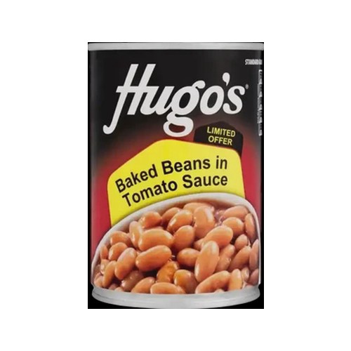 Hugo's Baked Beans in Tomato Sauce 410g