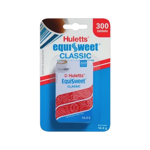 huletts equisweet sweetener dispenser 300 pack