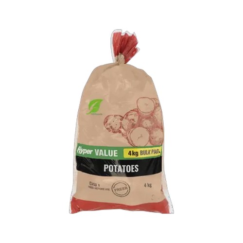 hyper value potatoes 4kg