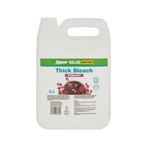 hyper value potpourri thick bleach 5l