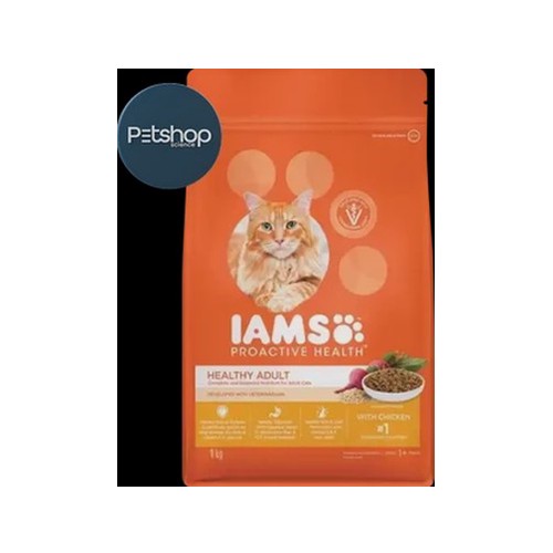 IAMS Chicken Adult Premium Dry Cat Nutrition 1kg