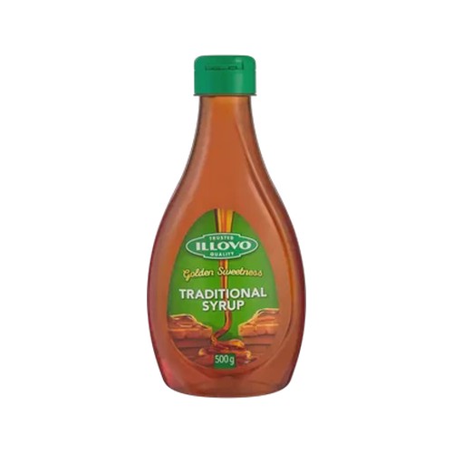 illovo traditional syrup squeeze bottle 500g