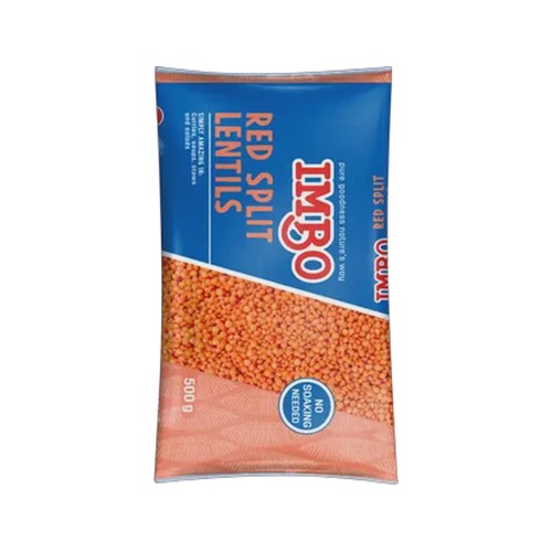 Imbo Red Split Lentils 500g