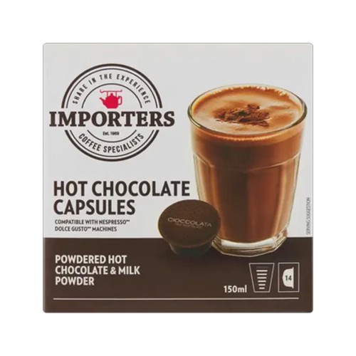 Importers Hot Chocolate Capsules 14 pack