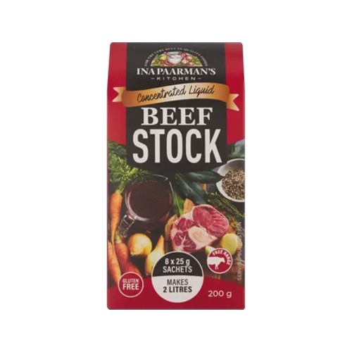 Ina Paarmans Kitchen Concentrated Liquid Beef Stock 8 x 25g