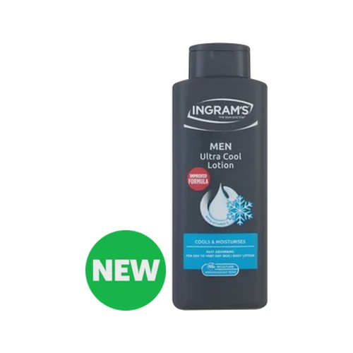ingrams men ultra cool body lotion 400ml