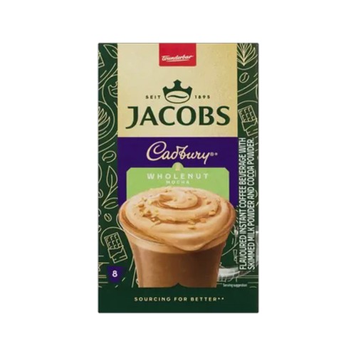 jacobs cadbury wholenut instant mocha 8 x 183g