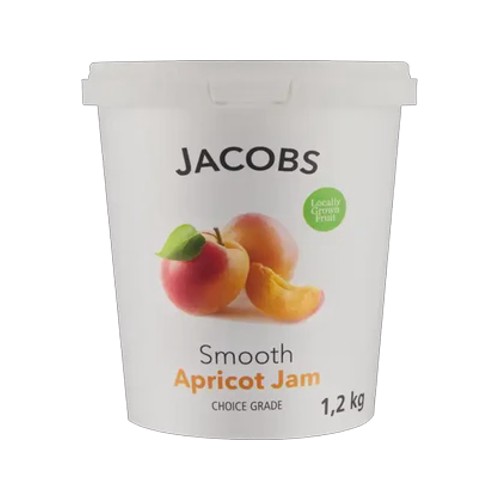 jacobs jam co smooth apricot jam 12kg