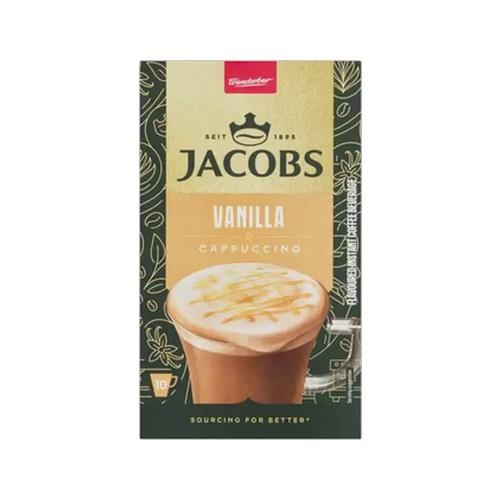 jacobs vanilla flavoured cappuccino stick 10 x 147g