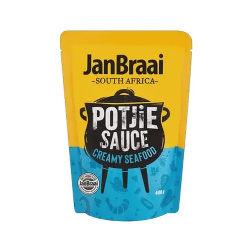 jan braai creamy seafood potjie sauce 400g