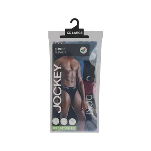 jockey mens extra extra large brief 5-pack