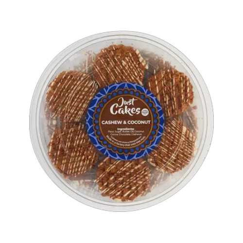 Just Cakes Cashew & Coconut Biscuits 455g