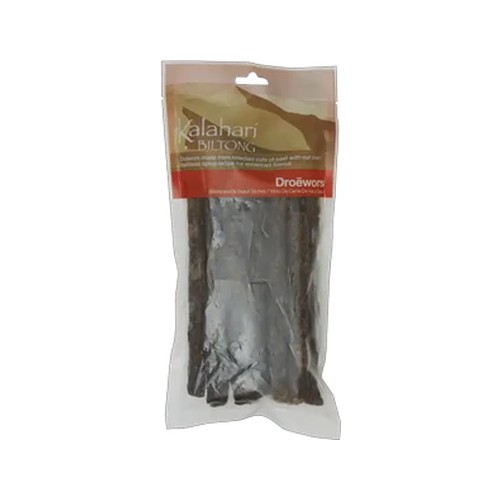 kalahari biltong beef droe wors 280g - 480g