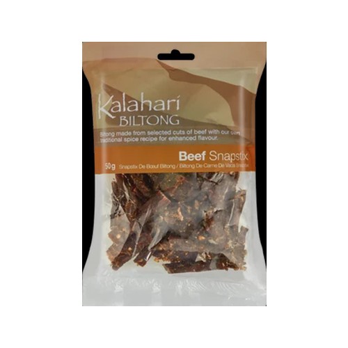 Kalahari Biltong Snapstix Beef Biltong 50g