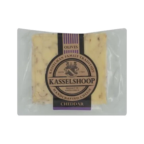 Kasselshoop Olives Cheddar Cheese 200g