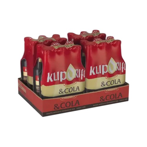 Klipdrift Brandy & Cola Bottles 24 x 275ml