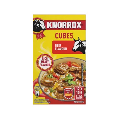 Knorrox Beef Flavoured Stock Cubes 12 x 10g