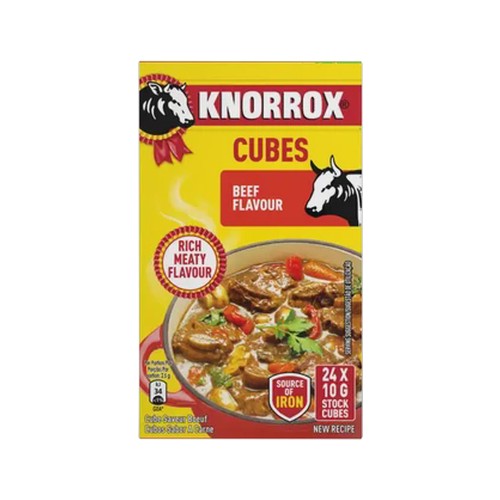 Knorrox Beef Flavoured Stock Cubes 24 x 10g