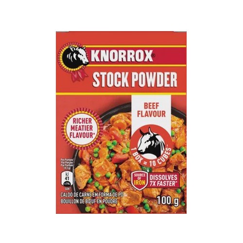 Knorrox Beef Flavoured Stock Powder 100g