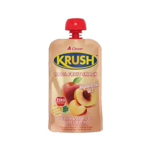 Krush 100 Peach & Apricot Flavoured Fruit Snack 110ml