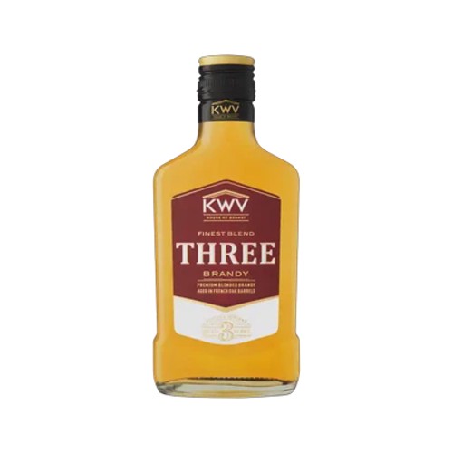 Kwv 3 Year Old Brandy Bottle 200ml