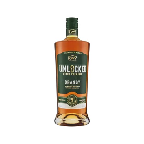 Kwv Unlocked Extra Premium Brandy Bottle 750ml