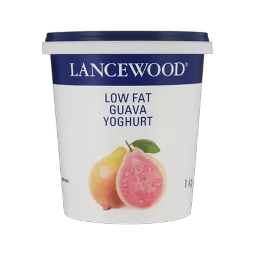 Lancewood Guava Flavoured Low Fat Yoghurt 1kg