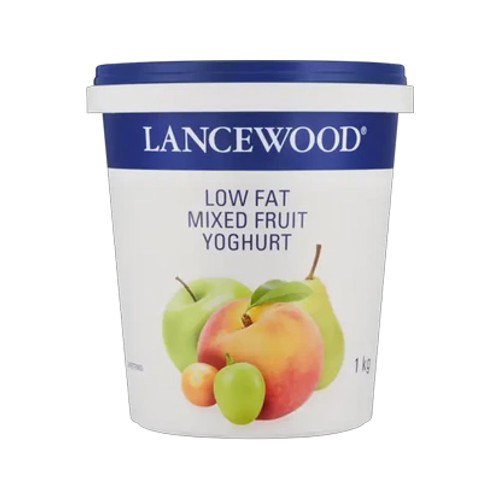 Lancewood Mixed Fruit Flavoured Low Fat Yoghurt 1kg