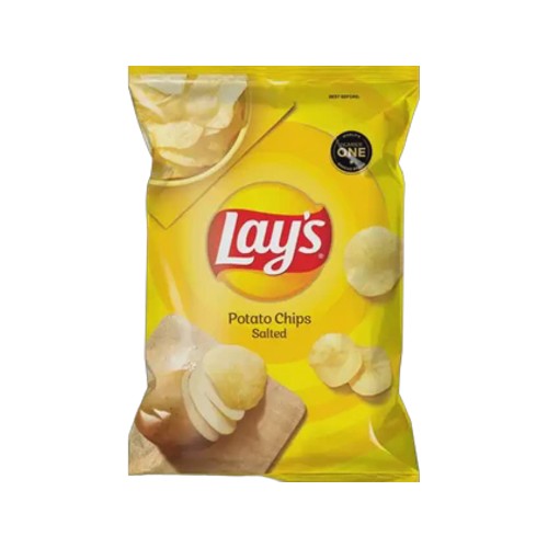 lays salted potato chips 120g