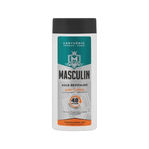 lentheric masculin bold revitalise body lotion 400ml