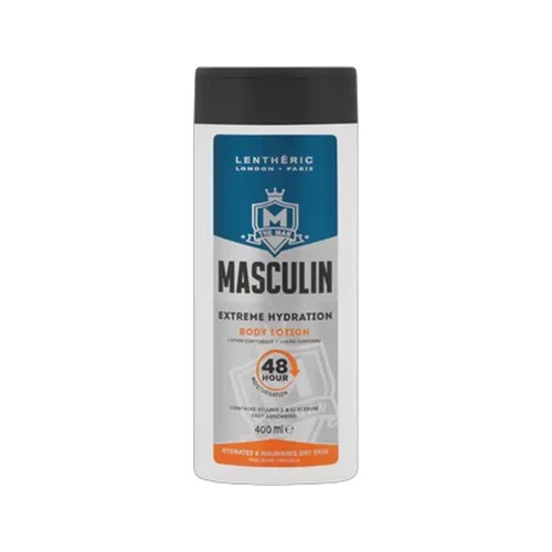 lentheric masculin extreme hydration body lotion 400ml