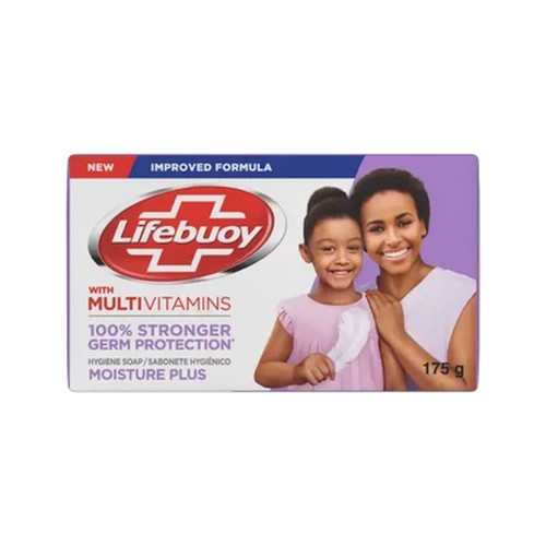 Lifebuoy Moisture Plus Hygiene Soap Bar 175g