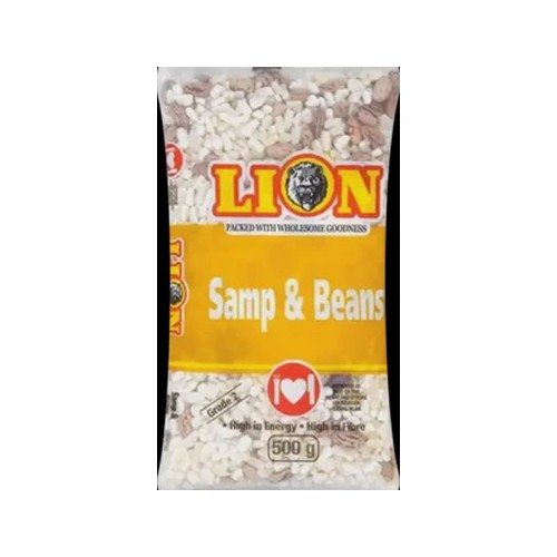 Lion Samp & Beans 500g