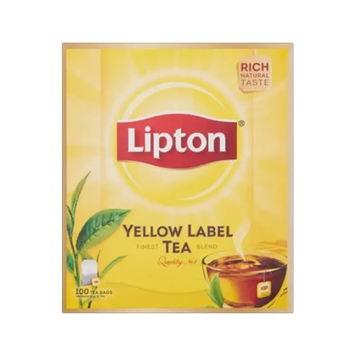 Lipton Yellow Label Tea Bags 100 Pack