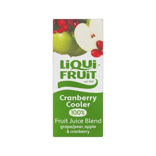 Liqui Fruit Cranberry Cooler Fruit Juice Box 200ml