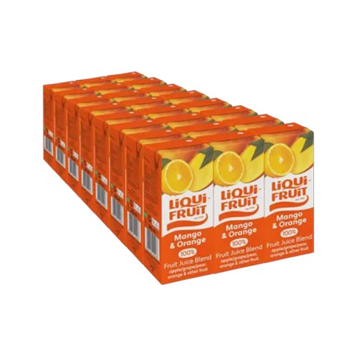 Liqui Fruit Mango & Orange 100 Fruit Juice Blend 24 x 200ml