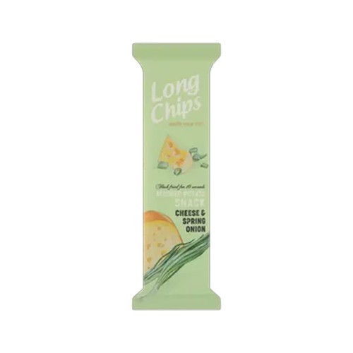 long chips cheese & spring onion mashed potato snack 75g