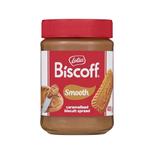 lotus biscoff smooth spread 400g