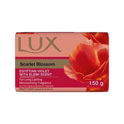 lux scarlet blossom beauty bar soap 150g