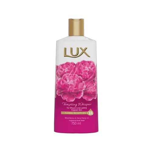 lux tempting whisper moisturizing body wash 750ml
