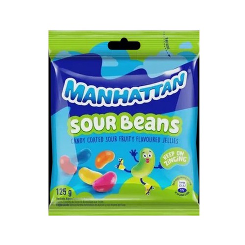 Manhattan Sour Beans 125g