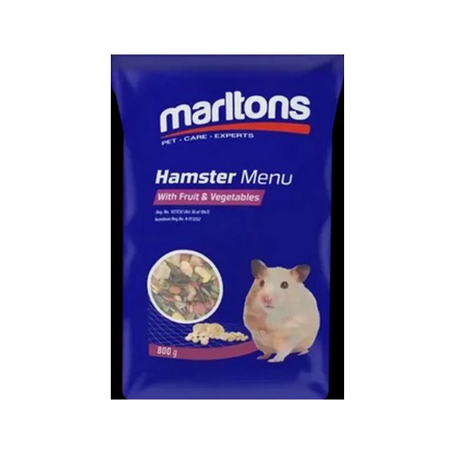 Marltons Fruit & Veg Flavoured Hamster Food 800g