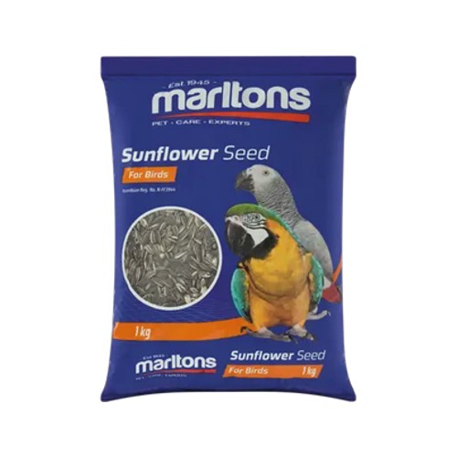 Marltons Sunflower Seed Bird Food 1kg
