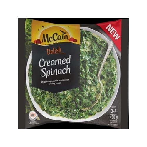 McCain Frozen Creamed Spinach 400g