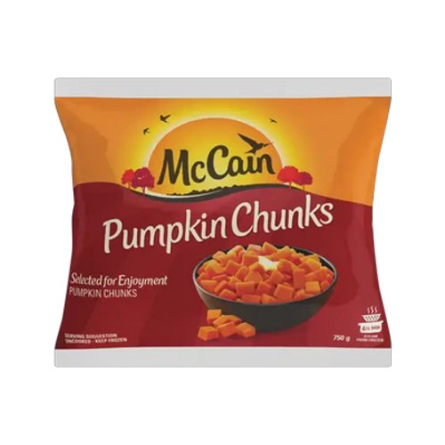 McCain Frozen Pumpkin Chunks 750g