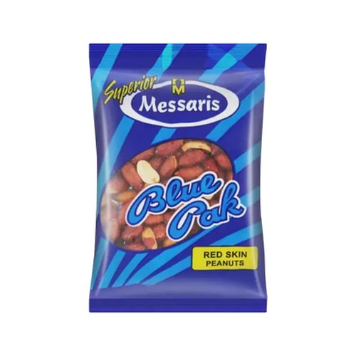 messaris blue pak red skin peanuts 150g