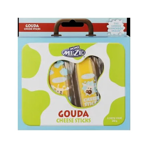 meze foods gouda mini cheese sticks 240g