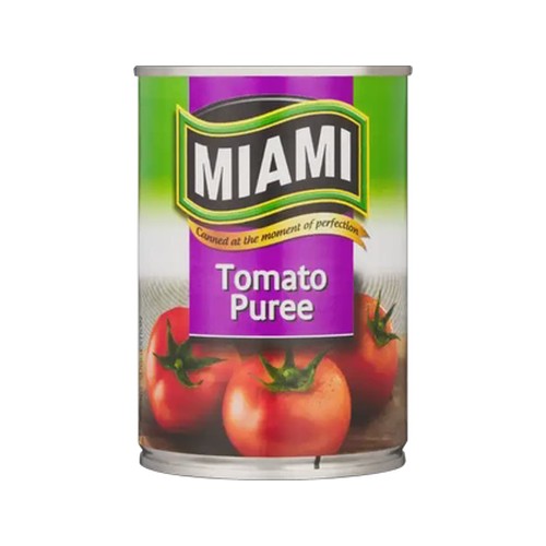 miami tomato puree can 410g