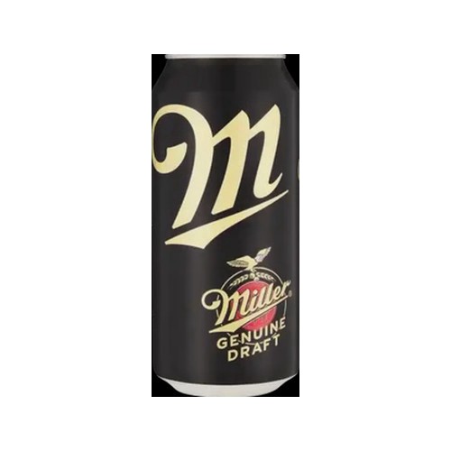Miller Genuine Draft Beer Can 440ml