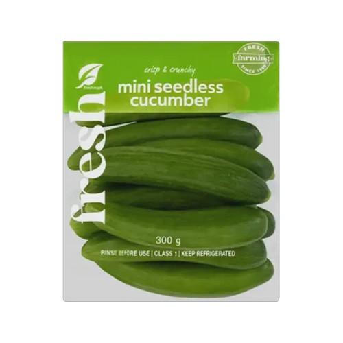 mini seedless cucumber 300g